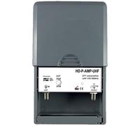 TV Preamplifier/Adjustable Gain 15-38dB/Amplifier TV Antenna/Amplifier for TNT HD UHF Signal 470-790MHz