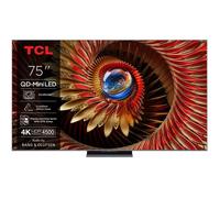 TV QD Mini LED Tcl 75C89K 189 cm 4K UHD 2025 Aluminium brossé