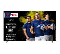 TV QD Mini LED Tcl 85X11K 215 cm 4K UHD 2025 Aluminium brossé
