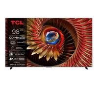 TV QD Mini LED Tcl 98C89K 248 cm 4K UHD 2025 Aluminium brossé