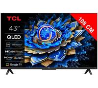 TV QLED 4K 108 cm 43T69C 4K QLED avec Google TV 2025