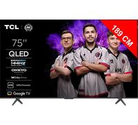 TV QLED 4K 189 cm 75P8K 4K QLED 144Hz avec Google TV 2025