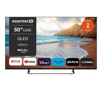 TV QLED ESSENTIELB 50QLED307 (2024) 50" (126 cm) 4K - Smart TV