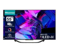 Hisense 55U7KQ 139,7 cm (55") 4K Ultra HD Smart TV Wifi Noir 500 cd/m²