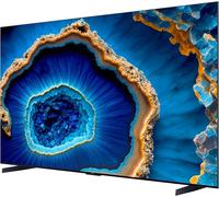 TV QLED Mini LED TCL 98C805 248 cm 4K UHD Google TV Aluminium brossé