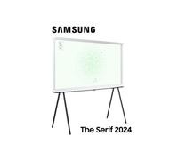 TV QLED Samsung The Serif Lifestyle TQ50LS01DAU 125 cm 4K UHD Blanc CD