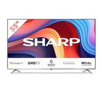 TV QLED Sharp 55GP6260E 139 cm 4K Ultra HD Noir Noir G