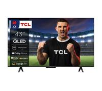 TV QLED Tcl 43P79K 108 cm 4K UHD Aluminium brossé CD