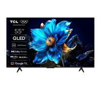 TV QLED Tcl 55QLED780K 138 cm 4K UHD 2025 Aluminium brossé CD