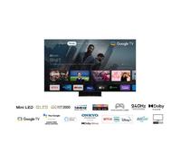 TCL C84 75C849 TV 190,5 cm (75") 4K Ultra HD Smart TV Wifi Noir 2000 cd/m²