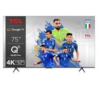 TV QLED Tcl 75C69B 189 cm 4K UHD 2024 Aluminium brossé