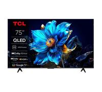 TV QLED Tcl 75P79K 189 cm 4K UHD Aluminium brossé Aluminium brossé