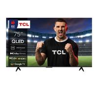 TV QLED Tcl 75P79K 189 cm 4K UHD Aluminium brossé