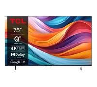 TV QLED - TCL - 75T7B - 75"" (191 cm) - 4K UHD (3840x2160) - Dolby Vision - Google TV - Game Master 3.0 - 3xHDMI 2.1