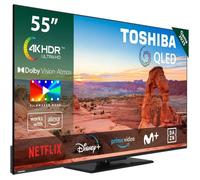 TV QLED - Toshiba - 55QV3463DG - 4K UHD - Smart TV - Noir