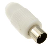 TV RF coaxial Fiche Bouchon Visser Adaptateur pour 75 ohm Coax Câbles