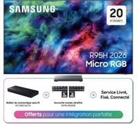 TV RGB SAMSUNG MICRO RGB TMR65R95H 2026 SANS REFLET 4K AI (164 cm)