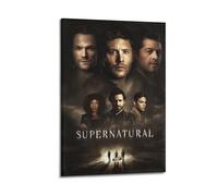 TV Show Supernatural Season 15 Art Poster Poster Toile Impression Salon Maison Art Esthétique Peinture Suspendue, Nouveau Cadeau Maison Décoration Moderne Chambre 20 x 30 pouces (50 x 75 cm)