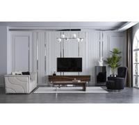 tv sideboard rtv armoire salon armoires lowboard support design 220cm