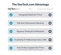 StarTech.com Chariot Meuble TV - Support TV sur Roulettes Portable - Écrans VESA 37-70" (70kg) - Étagère de Rangement - Inclinable - Gabarit de Montage Universel Télévision (MBLTVSTNDEC) chariot - pour écran plat