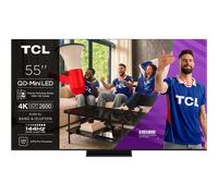 TCL Téléviseur 55C7K 55 pouces QD-Mini LED 4K Smart Google TV 144 Hz Dolby Vision IQ & Atmos
