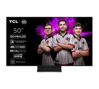 TCL C79K 50C79K TV 127 cm (50") 4K Ultra HD Smart TV Wifi Métallique 2000 cd/m²