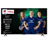 TCL 55C69K TV 139,7 cm (55") 4K Ultra HD Smart TV Wifi Métallique