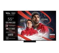 TV Tcl QD-Mini LED 55C89K 138 cm 2025 Aluminium brossé A