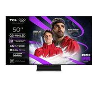 TCL C79K 50C79K TV 127 cm (50") 4K Ultra HD Smart TV Wifi Métallique 2000 cd/m²