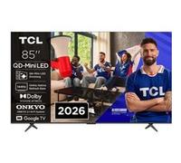 TV Tcl QD-Mini LED QLED 85P89L 215 cm 2026 Aluminium brossé