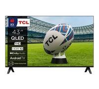 TV Tcl QLED 43S59K 108 cm 2025 Aluminium brossé A