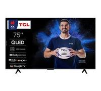TV Tcl QLED 75P79K 189 cm 2025 Aluminium brossé E
