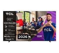 TV TCL SQD-Mini LED 98C79L 249 cm 2026 Aluminium brossé
