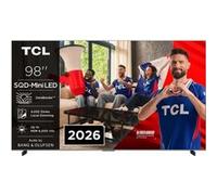 TCL Téléviseur Mini LED 98C89L 98 pouces (248 cm) 4K Google TV 144Hz VRR Dolby Atmos 4 HDMI 2.1 Noir