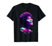 TV Times Dionne Warwick Live Pop Art stylisé T-Shirt