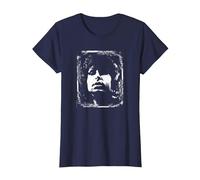 TV Times Jim Morrison Rétro T-Shirt, Femme, Bleu Marine, XS