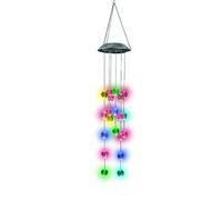 TV Unser Original 09388 Carillon éolien avec LED à changement de couleur