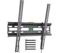 TV Wall Mount for 32-55 Inch TVs,Tilting,Ultra-Thin TV Wall Mount Strong and Robust,Weight Capacity 45kg,Max VESA 400x400mm with Cable Strips