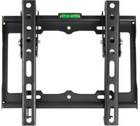 TV Wall Mount for LCD LED OLED QLED Plasma - Support TV avec niveau à bulle intégré - max. 25kg 13-42" pouces VESA 200x200