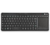 Tv Warrior Clavier Sans Fil 2.4Ghz Avec Touchpad Et Touches Multimédia Pour Smarttv, Odinateur Portable Ou Console De Jeux (Azerty Français)