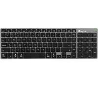 Tv Warrior Clavier Sans Fil 2.4Ghz Avec Touchpad Et Touches Multimédia Pour Smarttv, Odinateur Portable Ou Console De Jeux (Qwerty Spagnol)