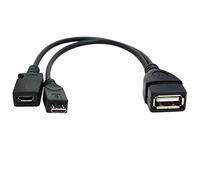 TV xStream Adaptateur de port USB, câble micro OTG et alimentation - Compatible avec les clés de streaming, les appareils multimédias, les claviers Rii et Logitech, SNES, NES Classic 1 Pack