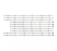 TVAAGHBCBR Bande de rétroéclairage LED Compatible for LG 60UJ6309 60UJ6300 60UJ6050 60UJ630V 60UJ634V EAV63673006 17Y 60 Pouces 60UJ63_UHD_A BCD NC600DGE