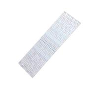 TVAAGHBCBR Barre de lumière Noire LED 3V, 1 Ensemble = 12 pièces, Compatible for Thomson 65us6006 LVU650SSDX E2 V9 65UA6606 LVU650CC LB650T 65U3650C 65UB6406
