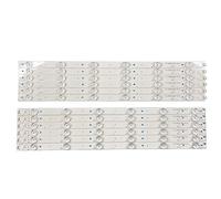 TVAAGHBCBR Barre LED (12) Compatible for Sharp LC-55CFE6241K LC-55CFE6241E 55CUF8462ES LC-55CUF8472ES LC-55CUF8372ES 55CUF8372KS LC-55CFE6452E 55CUG8462E(3V)