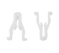 TVAAGHBCBR Lot de 30 Clips de Fixation en Nylon for Interrupteur de Voiture, compatibles for Toyota, 4Runner, Lexus, Console Centrale, Tableau de Bord, CD