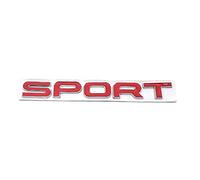 TVAAGHBCBR Métal de Style Voiture Sport Lettres Logo Emblem Car arrière du Coffre arrière Sticker Sticker Sticker for Land Range Rover SV Découverte d'autobiographie(Silver with R)