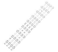 TVAAGHBCBR Rétro-éclairage TV LED, 4 pièces, Compatible for LG 65 Pouces SSC_65UK63_9LED_SVL650AS48A95_REV 65UK6300 65UK6400 65UK6470PLC 65UK6400PLF 65UK6300P