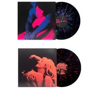 TVG - Tv Girl Bundle - French Exit Black w red Splatter & Who Really Cares Pink & Blue Splatter