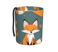 TVGPYBXF Yellow Fox Poubelle de voiture - Poubelle de voiture anti-fuite et sans odeur, vous permet de voyager propre et hygiénique.